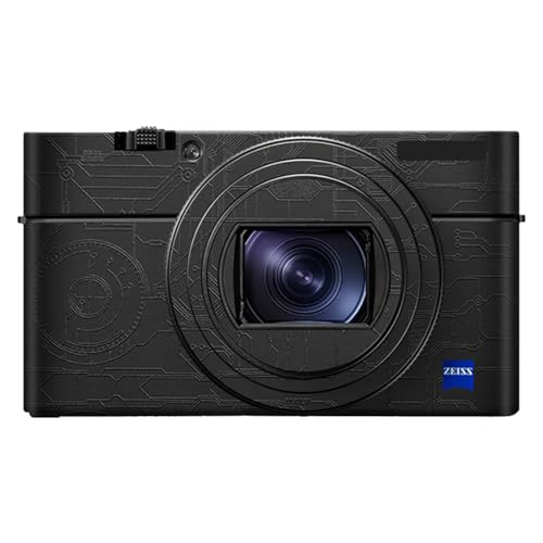 Anti-Scratch Camera Cover Skin Sticker for Sony RX100VI RX100VII Camera Protector Film Skin Decals RX100M6 RX100M7(Circuit Black) - color: Circuit Black