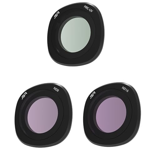 Coyktonty Lens Filter/Filter Set for DJI Neo2 Drone,Waterproof, Oil-Resistant, Easy to Install (UV+ND8+ND16) - color: UV+ND8+ND16