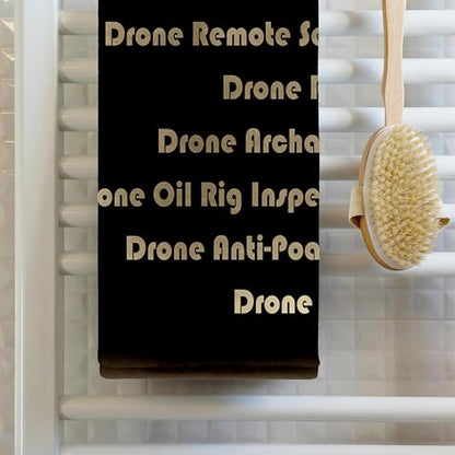 3dRose Antique Drone with DIY Accelerometer 22x30 Bath Hand Pool Towel - size: 22x30 Bath Hand Pool Towel