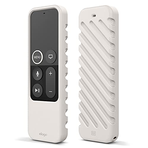 elago R3 Protective Case for Apple TV 4K Siri Remote 1st Generation - color: White