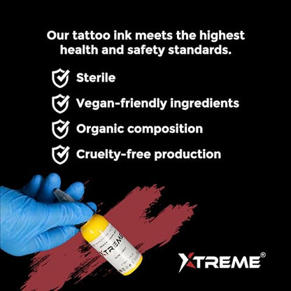 Xtreme Shading Solution, Achieve Seamless Transitions and Stunning Shading Effects with Our Versatile Tattoo Ink Enhancer, Elevate Tattoo Artistry (1 oz)