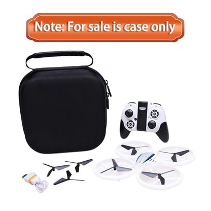 LTGEM Case Compatible with HASAKEE Q9s Kids Drone, Case Only (Black)