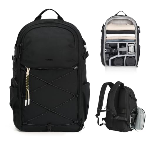 TARION Urban Camera Backpack for Photographers 21L ROVE FX21 Black - color: Black