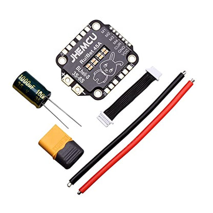 GoolRC JHEMCU RuiBet 45A BLHELI_S Dshot600 3-6S Brushless 4 in 1 ESC 30X30mm for FPV Freestyle Flight Controller Stack DIY Parts