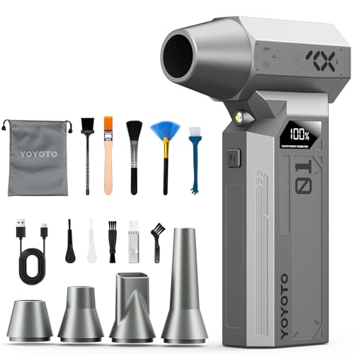 Compressed Air Duster 150000RPM 4-Gear Electric Soplador De Aire Portatil