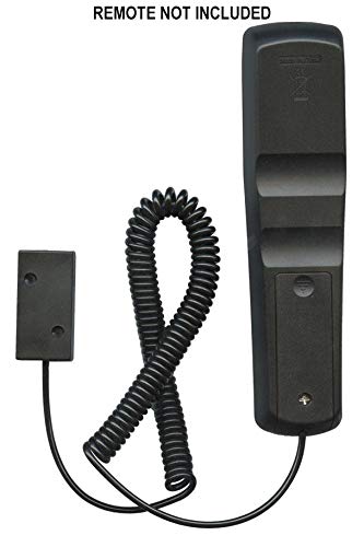 Anderic Universal Coiled Security Cable - Box Cutter or Remote Control Tether Security Cable Leash with Hook and Loop Fastener Tape and Double-Sided Tape - Stretches up to 10 feet CBL01 (Pack of 2) - size: 2 PACK