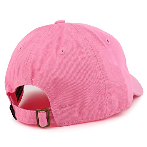 Trendy Apparel Shop Youth Drone Pilot Adjustable Soft Crown Baseball Cap - color: Pink