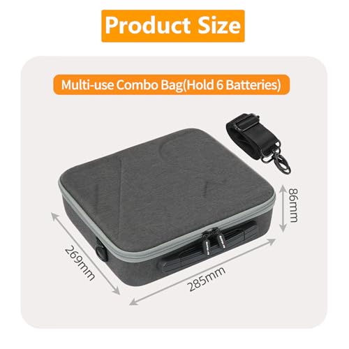 Mini 5 Pro Carrying Case, Portable Travel Shoulder Bag Storage Case for DJI Mini 5 Pro Accessories, Fits for RC 2/RC-N3 Controller