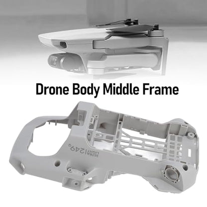 Drone Body Middle Frame Shell Replacement for Mini 2 SE Mini 4K, Durable Midframe Housing Case, Professional Repair Parts Compatible with DJI Drone - Strong Compatibility