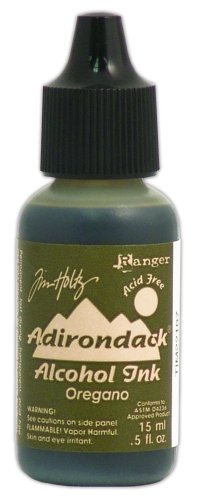 Ranger 1/2 Ounce Adirondack Alcohol Ink Singles, Oregano - color: Oregano