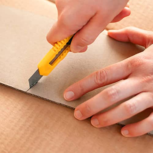 50Pcs Razor Knife Blades, 25mm Box Cutter Snap Off Utility Knife Blades - size: 50pcs