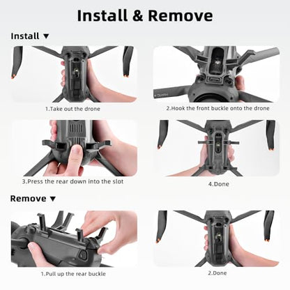 BTG Landing Gear for DJI Mavic 4 Pro Drone Accessories Landing Skid Legs Extensions