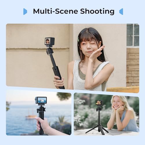 SmallRig 7.8-21.6in Action Cam Selfie Stick Tripod for DJI Action 5 Pro/4/3