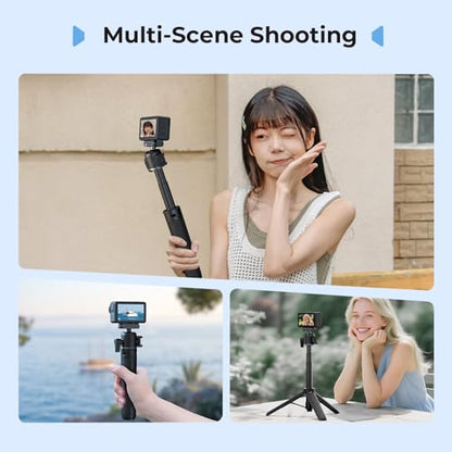 SmallRig 7.8-21.6in Action Cam Selfie Stick Tripod for DJI Action 5 Pro/4/3