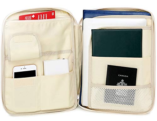 mygreen Universal Travel Gear Organizer/Electronics Accessories Bag/Document File Bag - color: Light Blue