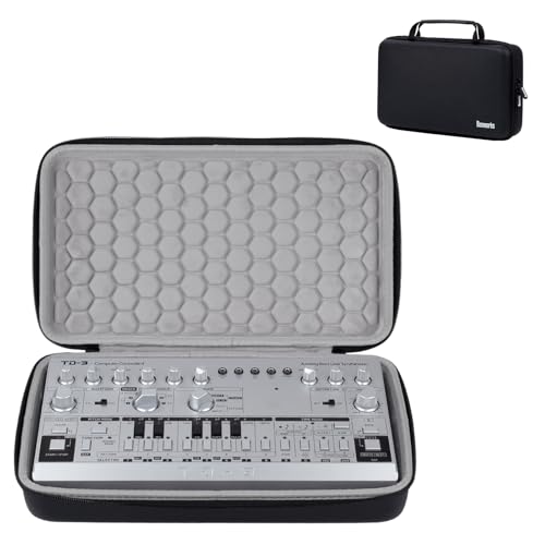 Banworks Custom PU Hardshell Travel Case for Behringer TD-3/RD-6/TB-303 - size: For Behringer TD-3/RD-6/TB-303