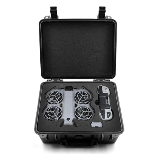 HESOYAM Waterproof Hard Carrying Case for DJI Neo 2 Fly More Combo,Box Only