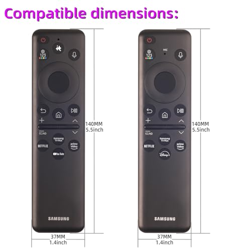 Hi Color Silicone Cover for 5.5 INCH Samsung TM2560E Solarcell Remote 2025 Compatible with TM2360E BN59-01432A Samsung TV Remote Soft Anti-Slip Light Weight Silicone Case Sleeve (Mint Green) - color: mint green