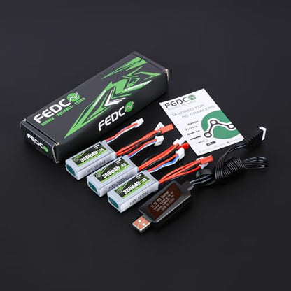 3S Lipo Battery 11.1V 360mAh Various Plugs Rechargeable RC Battery - size: 360mah 11.1V