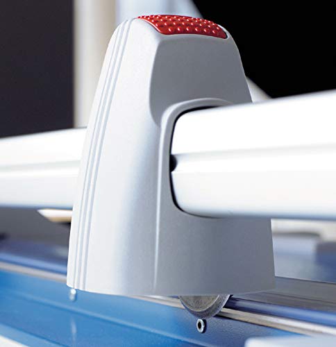 Dahle 446 Premium Rotary Trimmer, 36" Cut Length, 25 Sheet Capacity, Self-Sharpening, Automatic Clamp, German Engineered Paper Cutter - size: 36" Cut Length