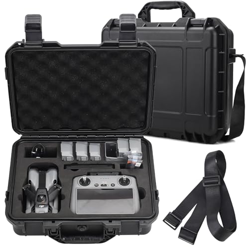 Carrying Case for DJI Mini 5 Pro, Waterproof Hard Case Compatible with DJI Mini 5 Pro Drone, RC-N/RC2 Controller, Batteries, Charging Hub, Filter and More Accessories