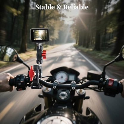 Clamp Camera Mount for Insta360 X6 X5 LUNA Ultra Pocket 4 Pro Accessories