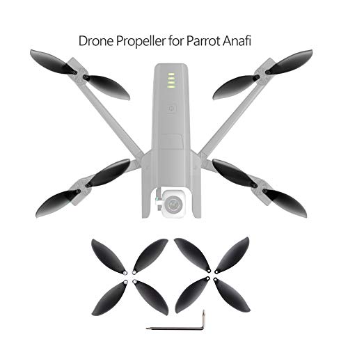 RC Drone Propeller Blade, 8pcs CW CCW Replacement Blade Propellers for Parrot Anafi Drone
