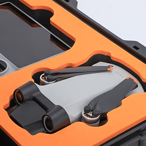 DAGIJIRD Sunshade Gimbal Guard Anti-Glare Lens Screen Protector Cap Weight: 15g Lightweight Drones Lens Hood Protection Accessories Compatible with DJI Mini 3 Pro - color: Black