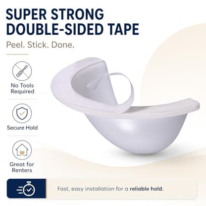 1 Pack 6 Inch 40% Translucent Can Light Cover, White Half Shade - color: White, size: 6 Inch