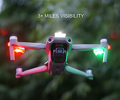 VIFLY Drone Strobe Light, FAA-compliant Anti Collision Strobe (3pcs)