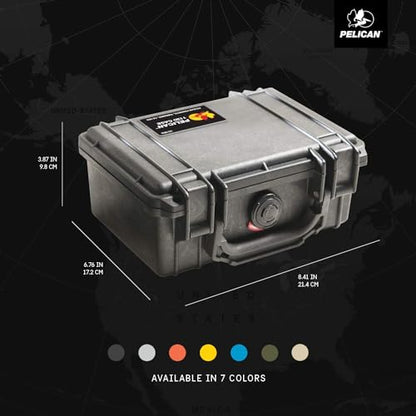 Pelican 1120 Case With Foam (Yellow) - color: Yellow, style: With Foam