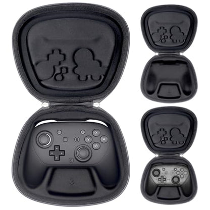 sisma Carrying Case Compatible with Nintendo Switch 2 Pro Controller, Buttons & Joysticks Full Protection, Hard Shell Original Switch Controller Travel Storage Case, Grey - color: Grey Special Edition