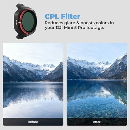 Freewell Everyday Filters for DJI Mini 5 Pro - style: Everyday 4 Pack