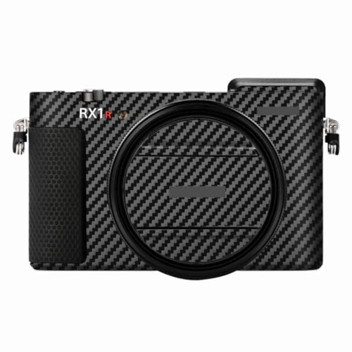 RX1RIII Anti-Scratch Camera Decal Skin for Sony RX1R III RX1RM3 Vinyl Wrap Protective Film Sticker Coat RX1R3 RX1RIII DSC-RX1RM3 (Carbon Fiber Black, for Sony RX1RIII RX1RM3) - color: Carbon Fiber Black