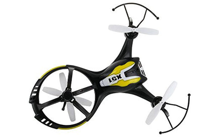 SYMA X51 Spaceship 2.4Ghz 4CH RC Quadcopter with Bonus Battery (Black)