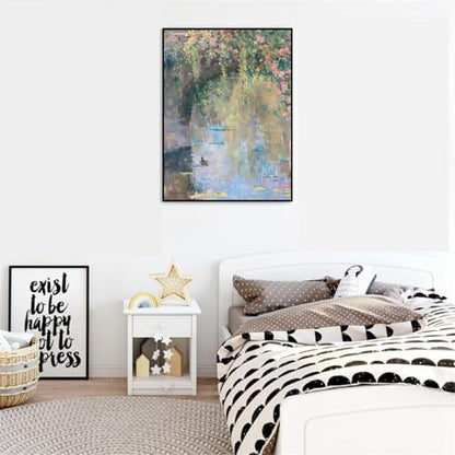 VIGEGU Pond Paint by Numbers Kit for Adults Beginner16x20 Inch - color: MT6145