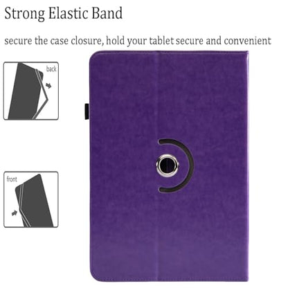 Universal 10 10.1 11 Inch Android Tablet Case Cover for 9.6-11 Inch Tablet - color: Dark Purple