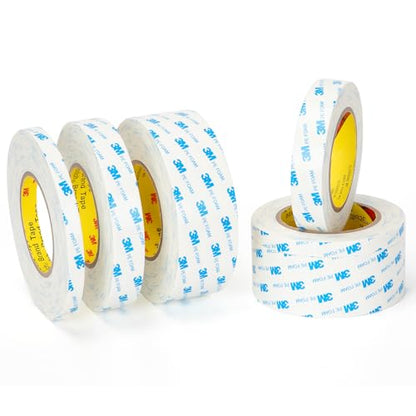 3M Double Sided Tape 0.75"×16.5Ft No Damage Double Sided Wall Tape - color: White, size: Width: 0.75''
