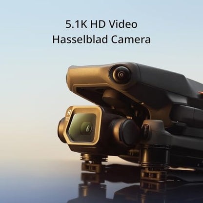 DJI Mavic 3 Classic, Drone with 4/3 CMOS Hasselblad Camera for Professionals, 5.1K HD Video, 46 Mins Flight Time, 15km Transmission Range, Smart Return to Home, FAA Remote ID Compliant - style: DJI Mavic 3 Classic
