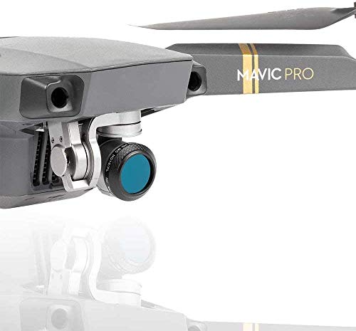 Ultimaxx 7 Piece Drone Camera Filter Bundle Kit for DJI Phantom 4, Phantom 4 w/Filters, Lens Hood, Gimbal Stabilizer, Carry Case