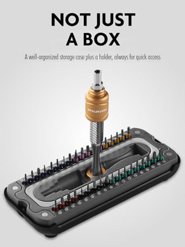 FantastiCAR 37-IN-1 Precision Screwdriver Kit, Magnetic Torx Bit Set