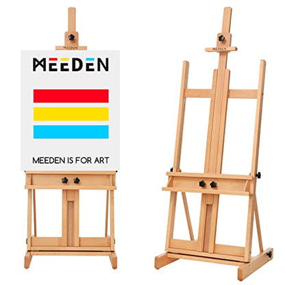 MEEDEN Large H Frame Easel: Holds Canvases Up to 78" Painting Easel