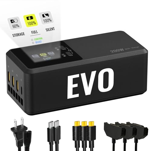 LKTOP 200W Charger for Autel EVO Max/II V2 V3 Parallel Charging Hub