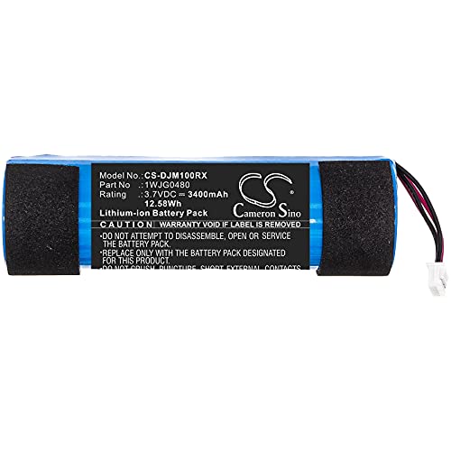 Tingen 3400mAh Battery Replacement for DJI Mavic mini Controller 1WJG0480 TI100782 (3.7V)