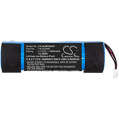 Tingen 3400mAh Battery Replacement for DJI Mavic mini Controller 1WJG0480 TI100782 (3.7V)