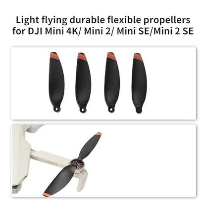 Propellers for DJI Mini 2/Mini 4K, Low Noise Replacement Spare Blades for DJI Mini 4K/ Mini 2/ Mini SE/Mini 2 SE Drone Accessories