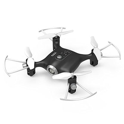 Mini RC Quadcopter, Syma X20 Pocket Drone 2.4Ghz Remote Control, Altitude Hold Headless Mode RTF (Black)