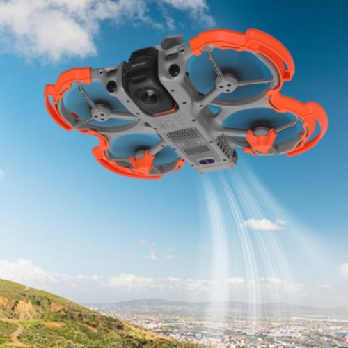 Landing Gear for DJI Avata 360,Gimbal Extension Base Quick Release Height Extended Leg for DJI Avata 360 Accessories (Black) - color: black