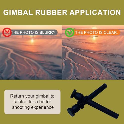 Replacement For Dji Mavic 4 Pro Gimbal Shock Damper Rubber Gimbal Camera Shock Absorber Mount Drone Body Accessories(5 Pcs)