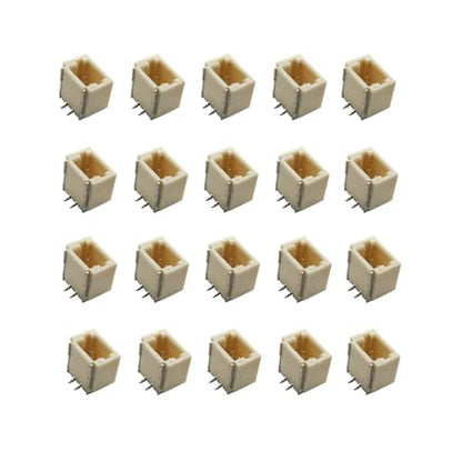 20 Sets Mini Micro JST SH 1.0mm 2-Pin Connector Male Plug with 15cm UL1571 Cable & Female Socket Adapter